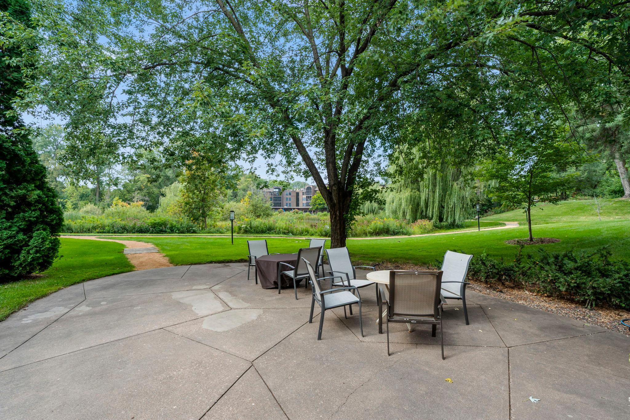 Outdoor patio and grounds