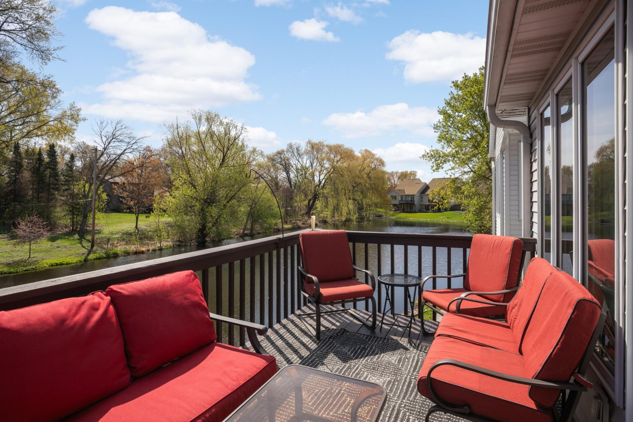 This home is flooded with morning light, and what a perfect spot to enjoy a cup of coffee every day.