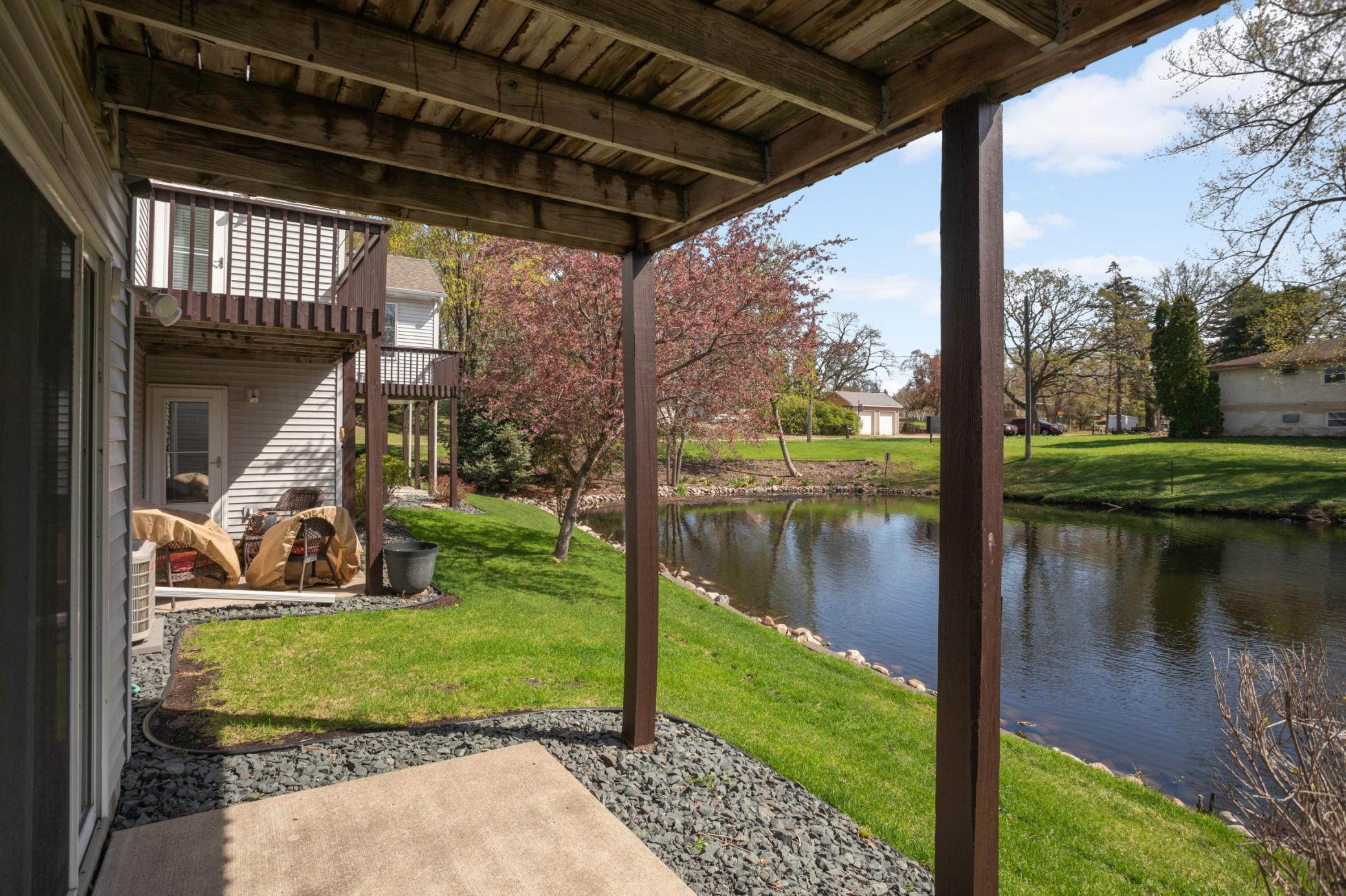 What a perfect spot to enjoy happy hour or just simply watch the wildlife.