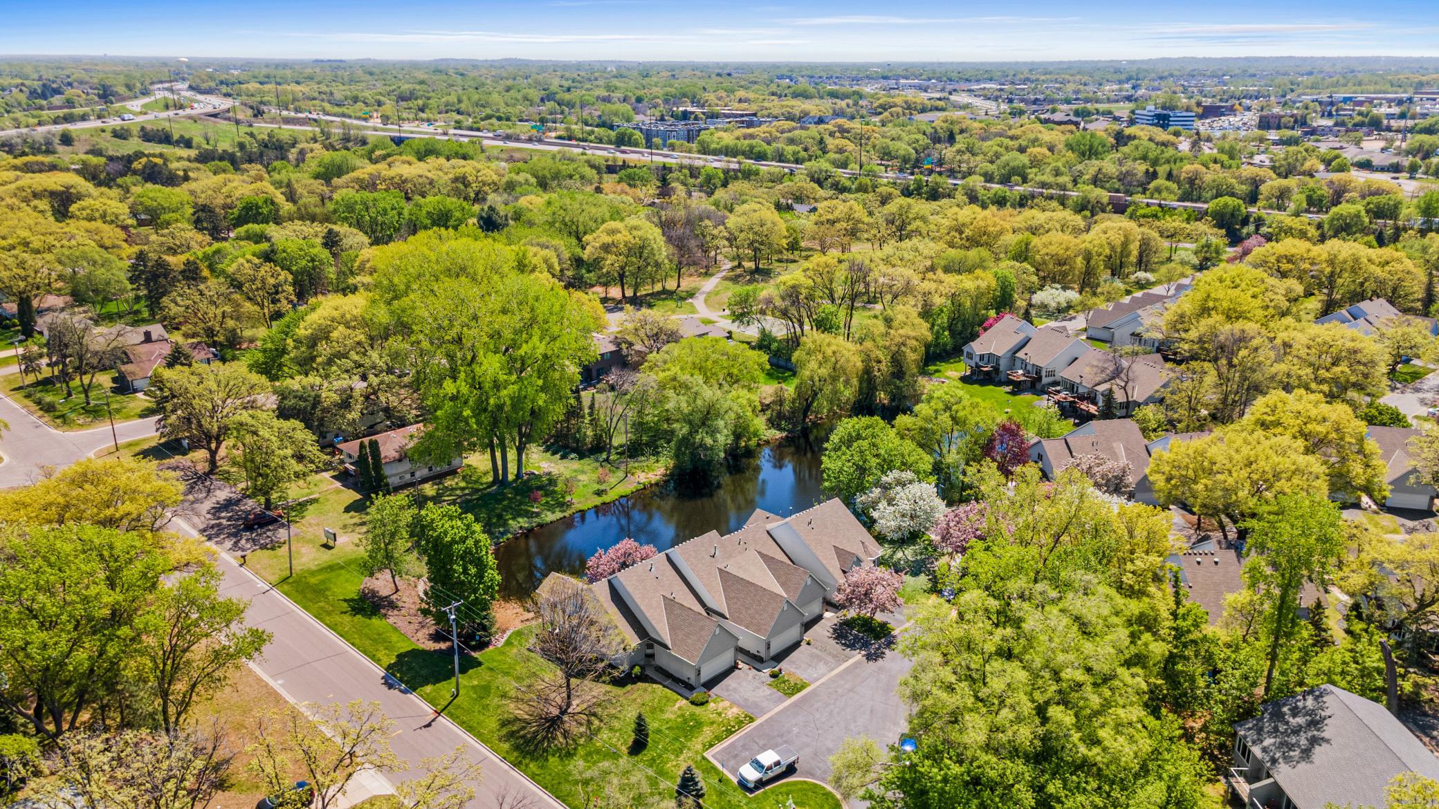 This community was thoughtfully designed and features sidewalks and more green space than what you normally find in a townhome community.