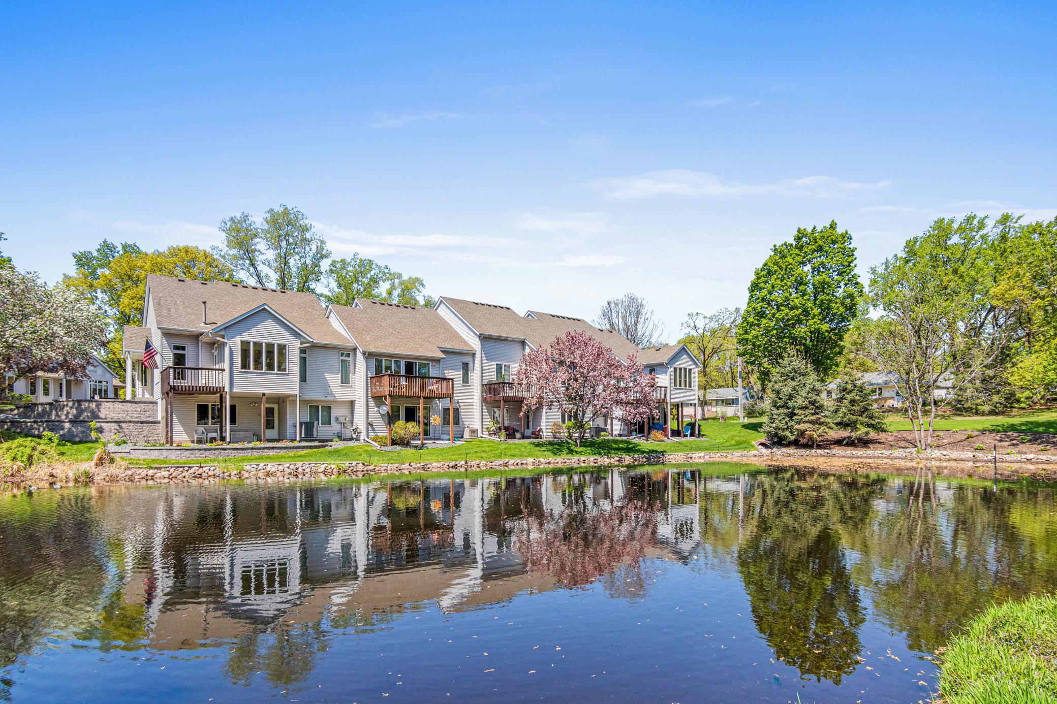 Days when the pond is still as glass are so magical.