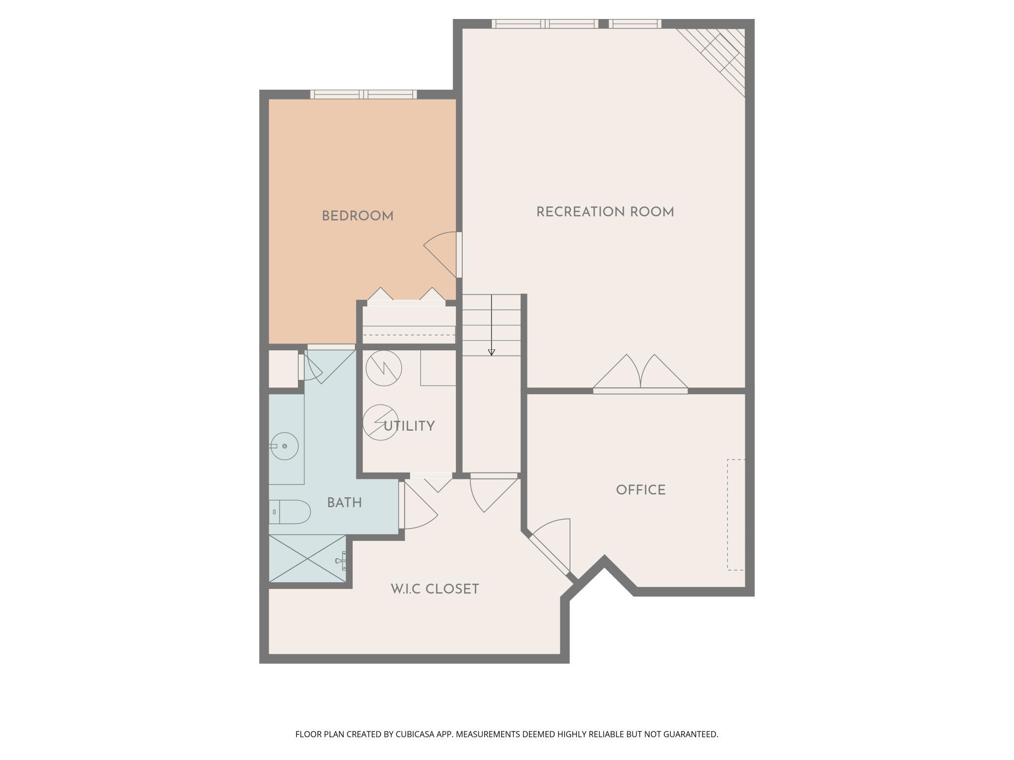 Lower Level Floor Plan