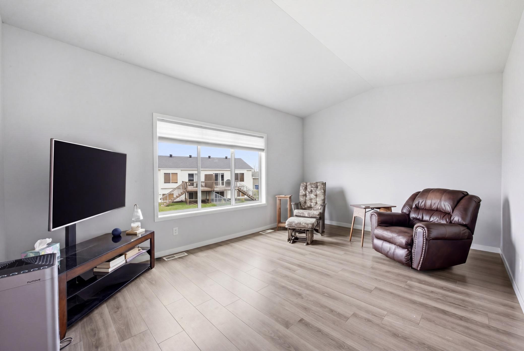Upper level living room