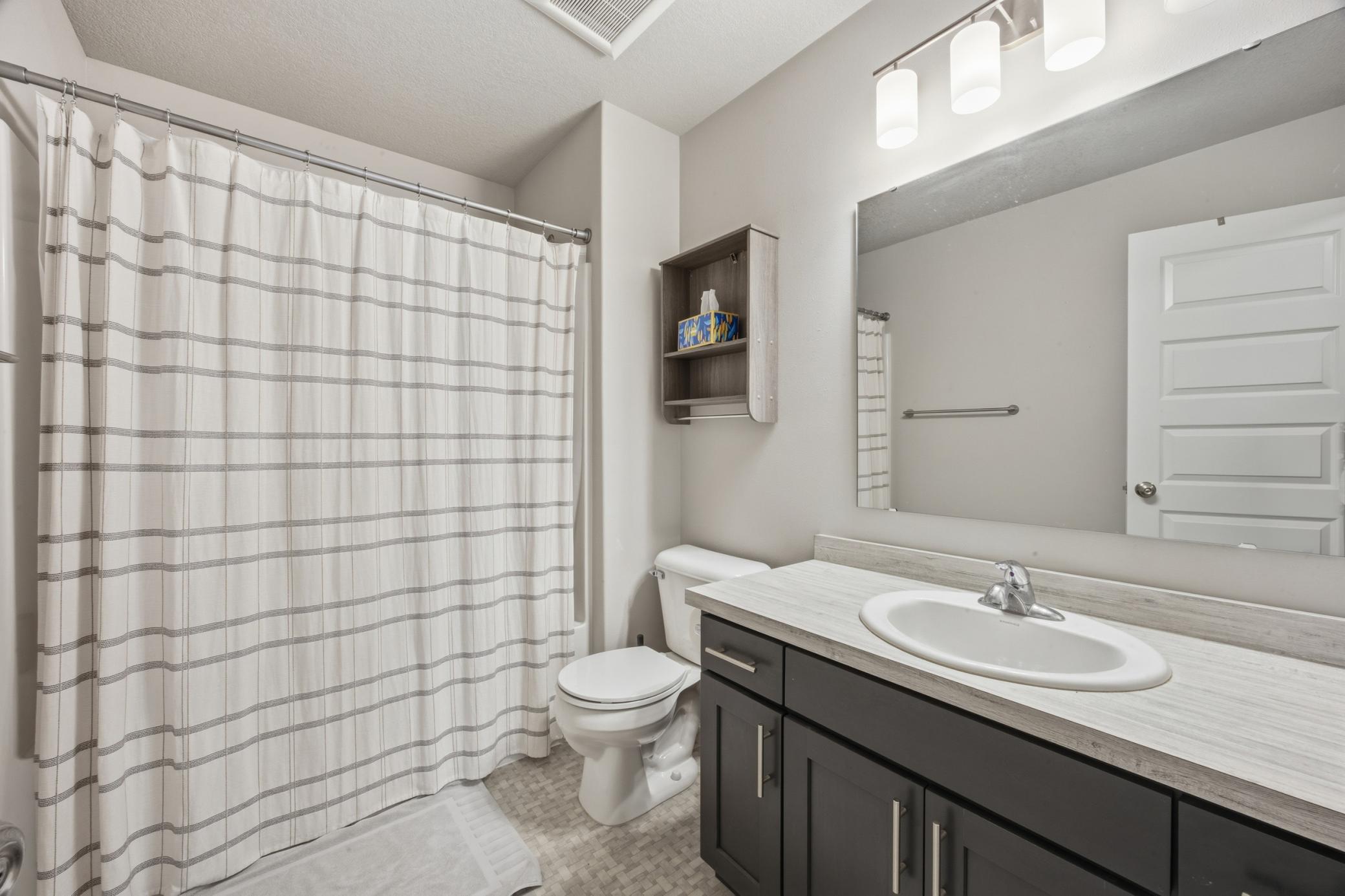 Lower full bath