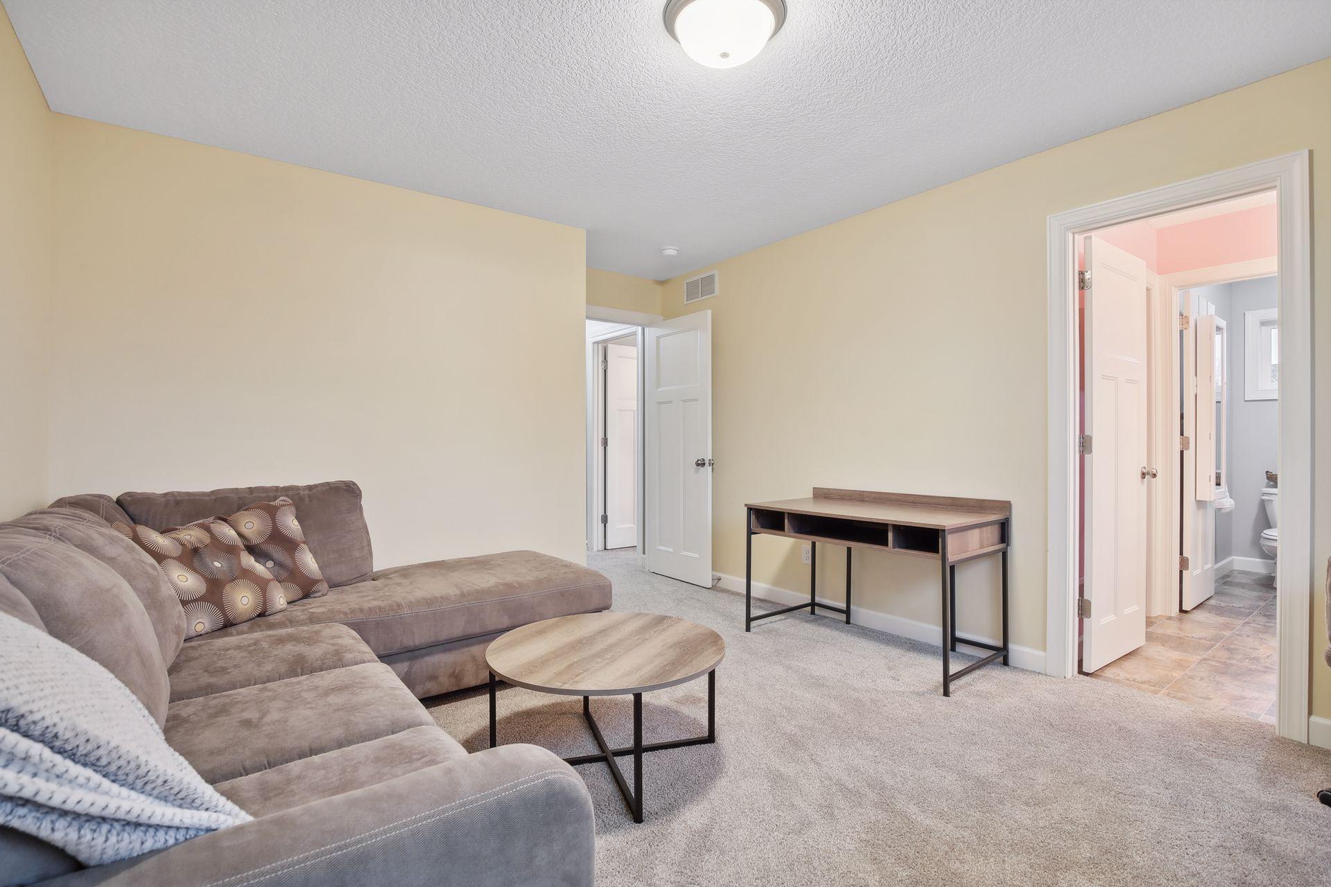 The fourth bedroom adjoins the Jack and Jill bath.