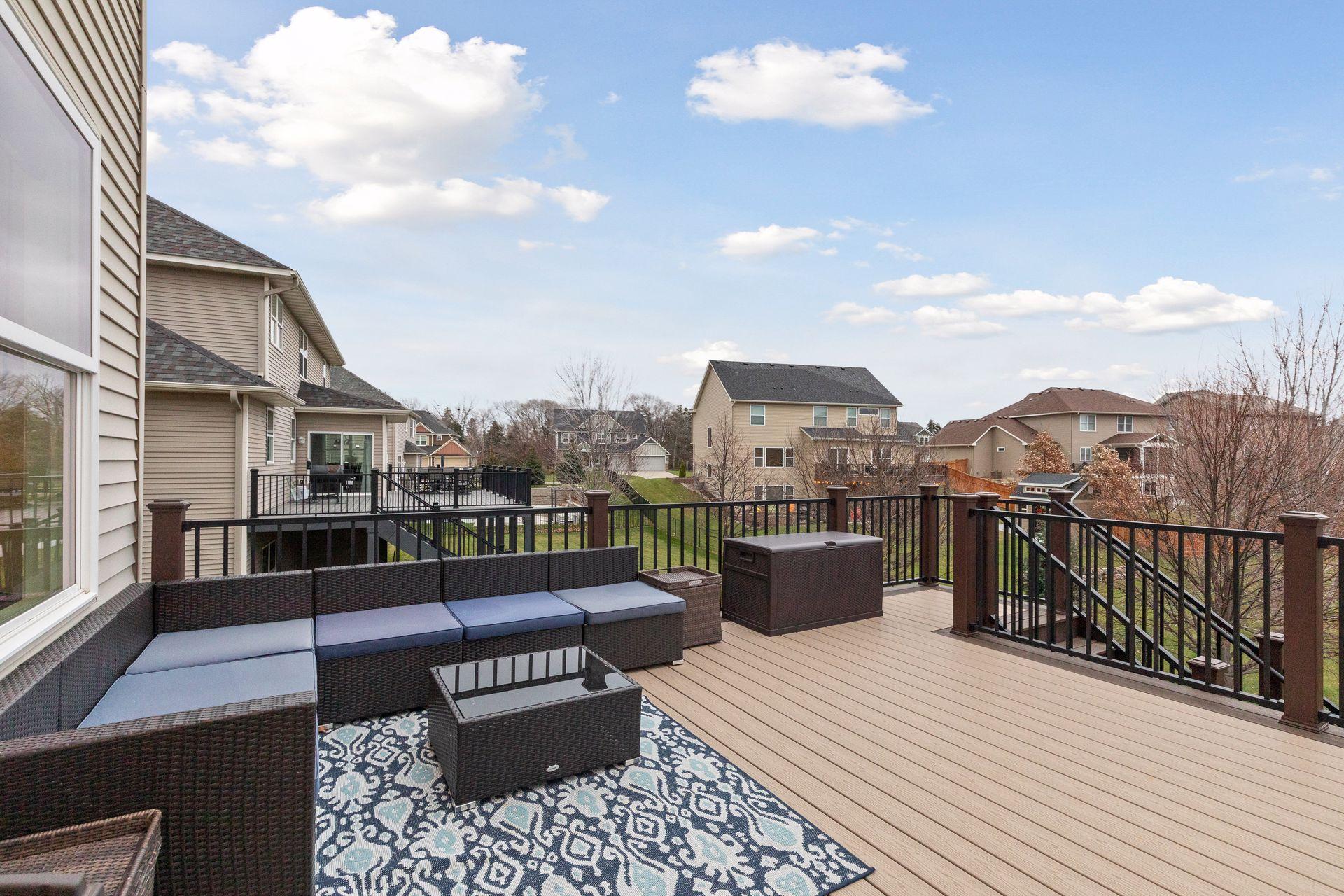 A nice size for outdoor living