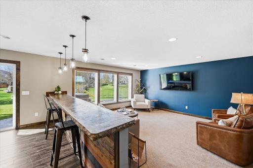 Whether entertaining or snuggling in to a family movie, this space will not disappoint