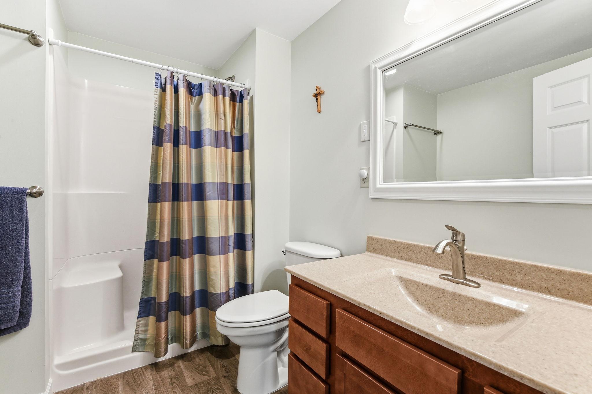 Guest bath lower level