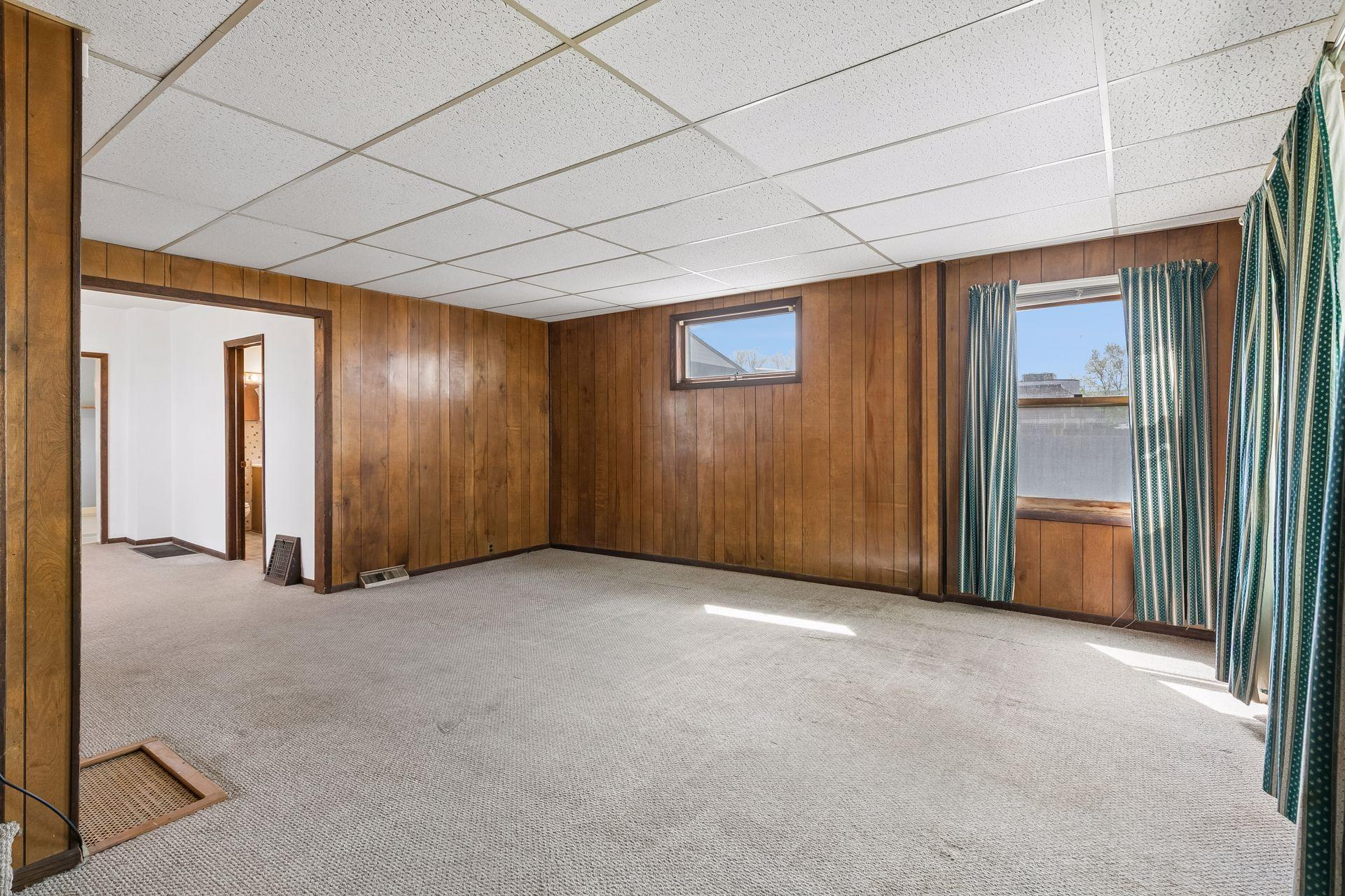 Main level living space