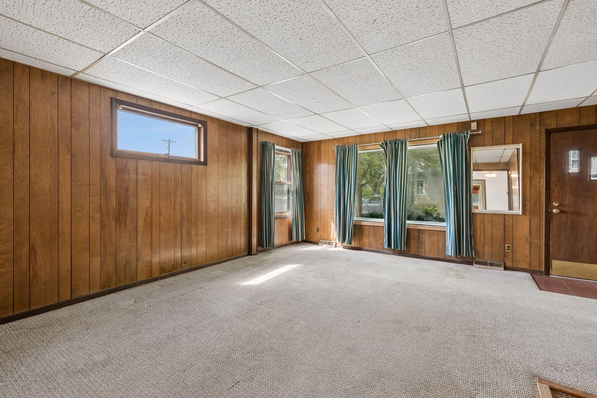 Main level living space