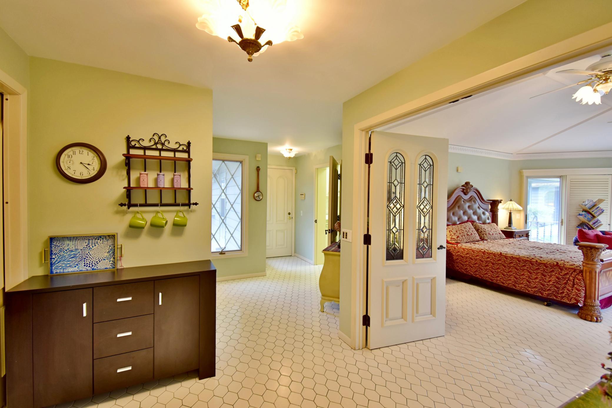 Leaving kitchen