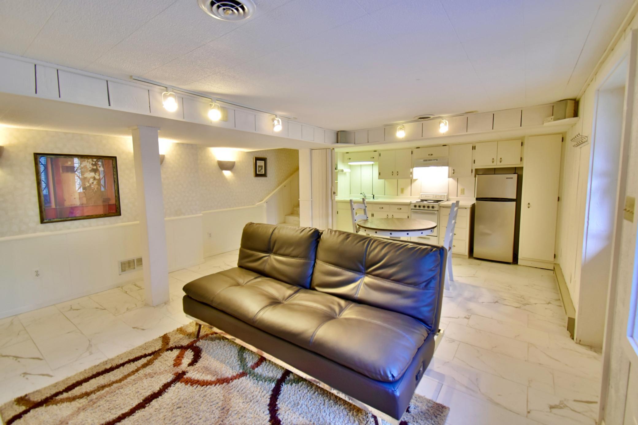 Lower level (mother-in-law suite) Living area
