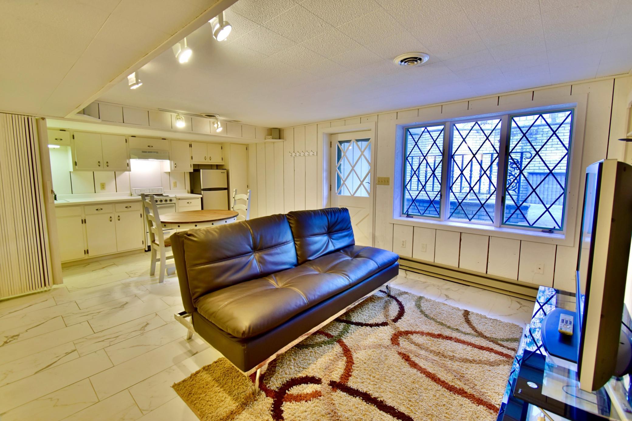 Lower level (mother-in-law suite) Living area