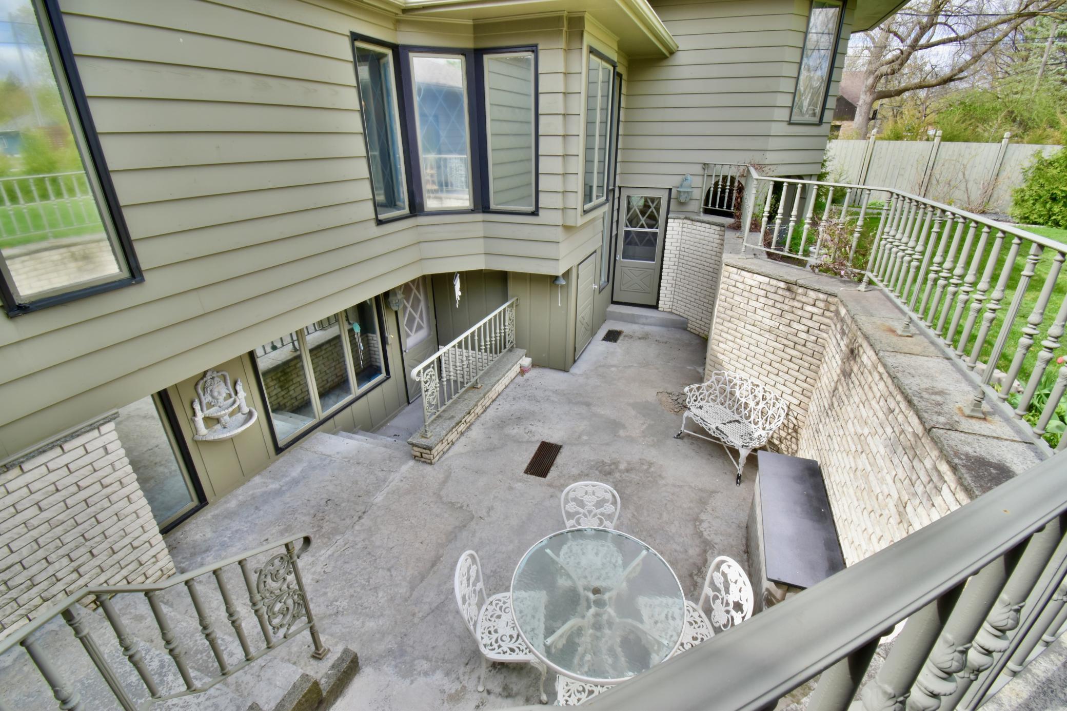 Back patio from Mother-in-law suite