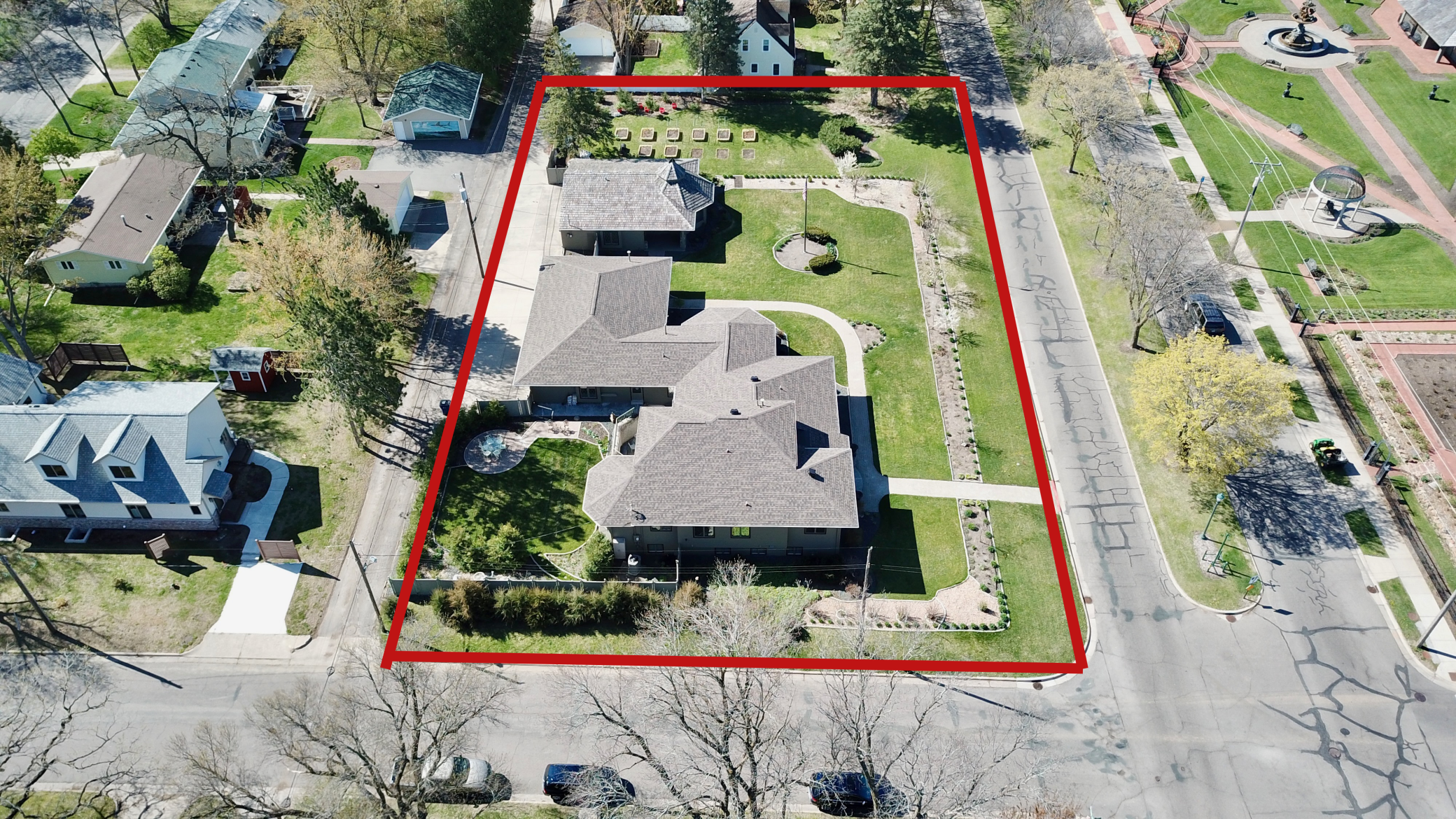 Property lines approx