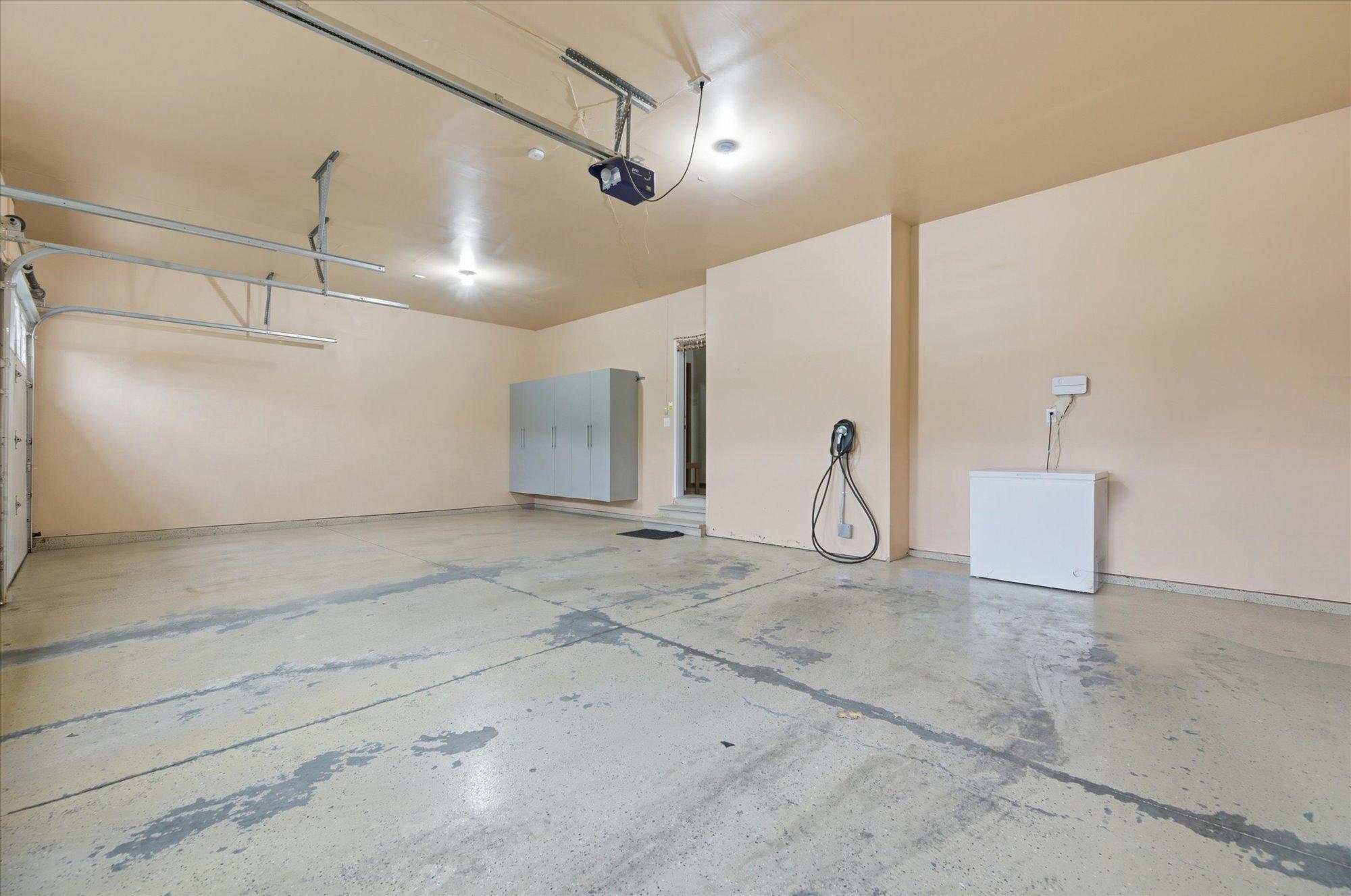 Three car garage