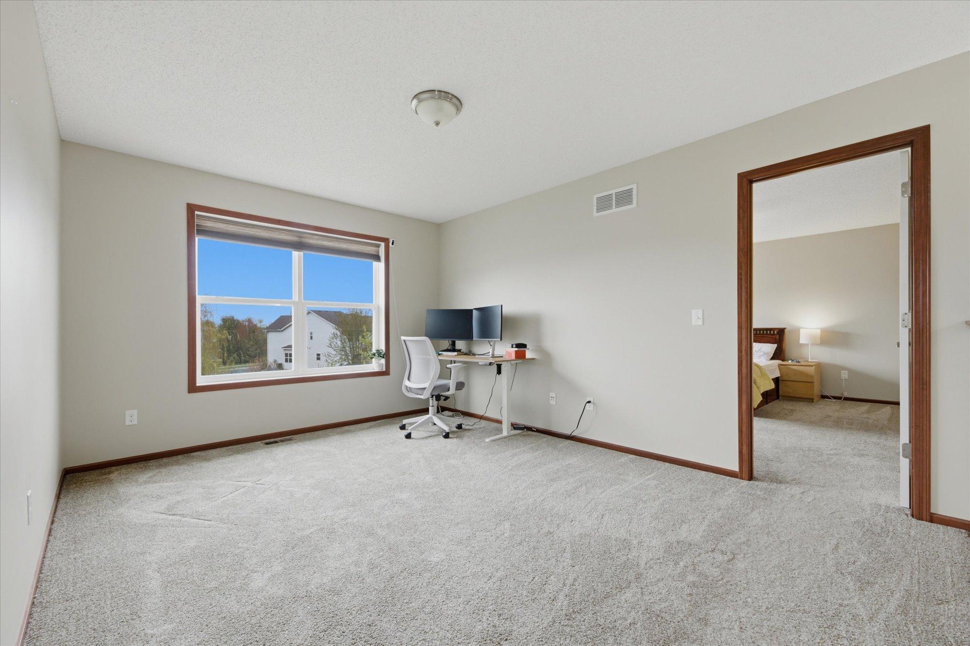 Upstairs area for tv and relaxing