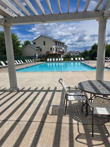 pools are large with plenty of sitting area