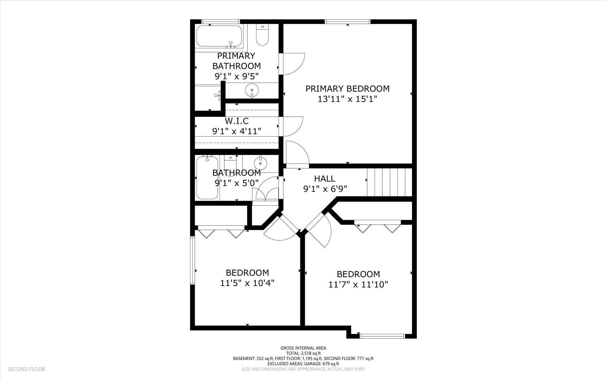 Before we go upstairs, let's check out the upper level floor plan.