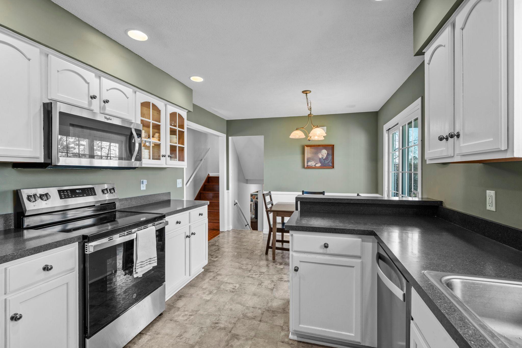 Open-concept floor plan with a spacious informal dining area—perfect for everyday living and entertaining.