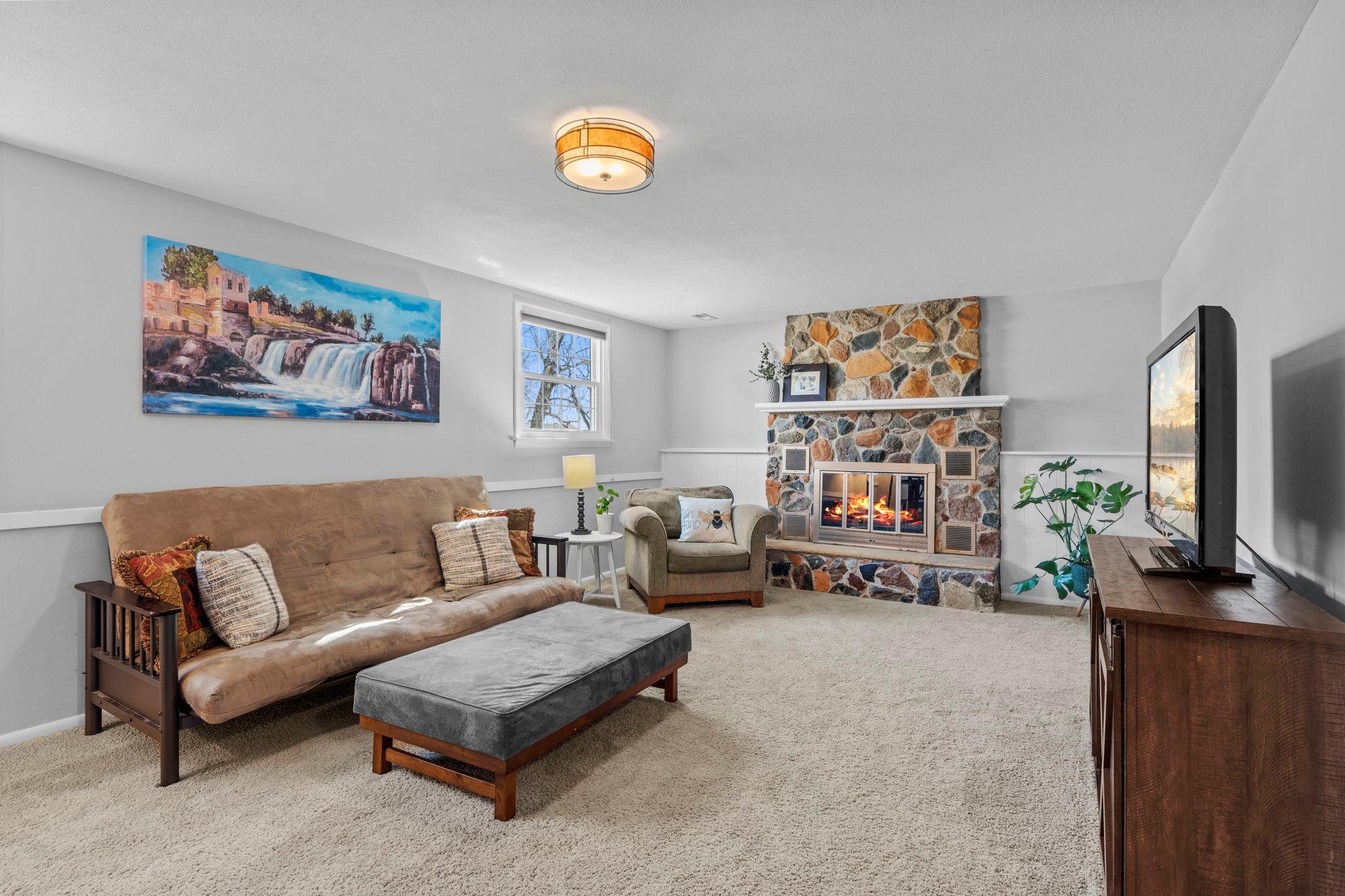 Neutral carpeting and paint throughout makes this GEM move in ready!