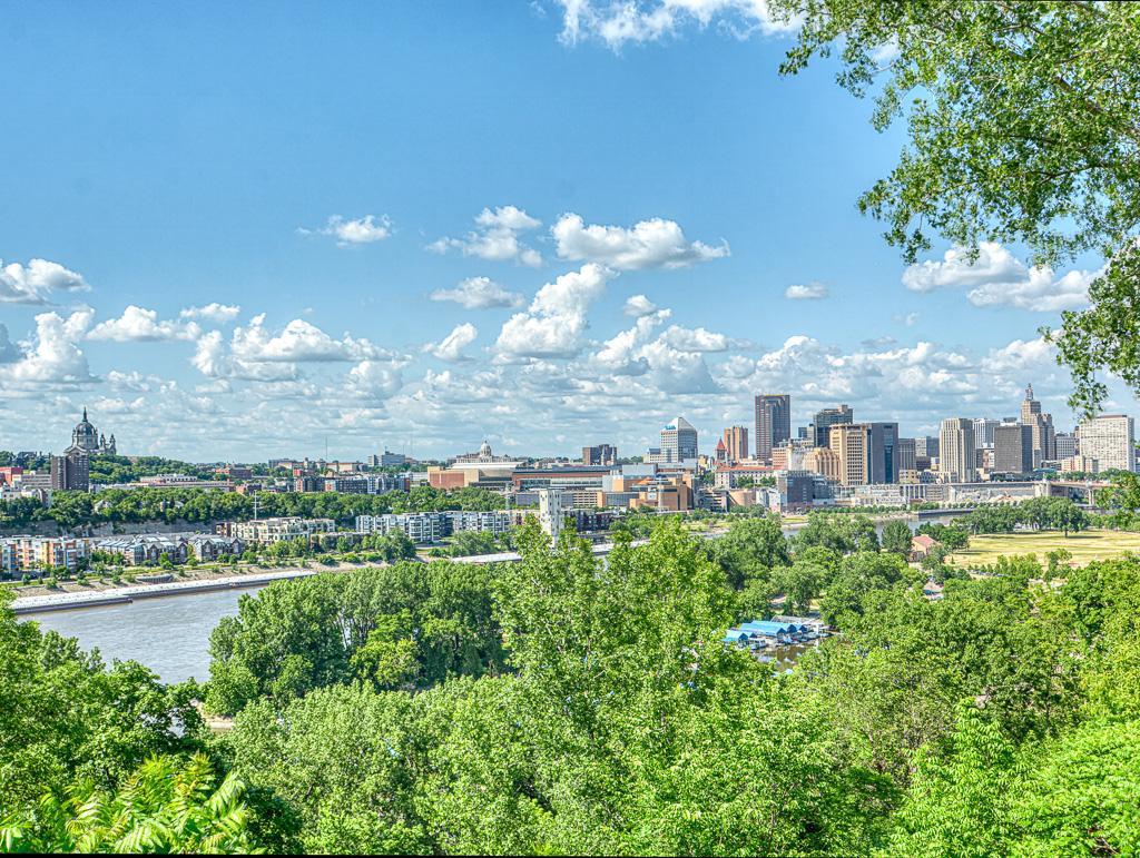 Enjoy these Zen like views as you walk along the river bluffs.