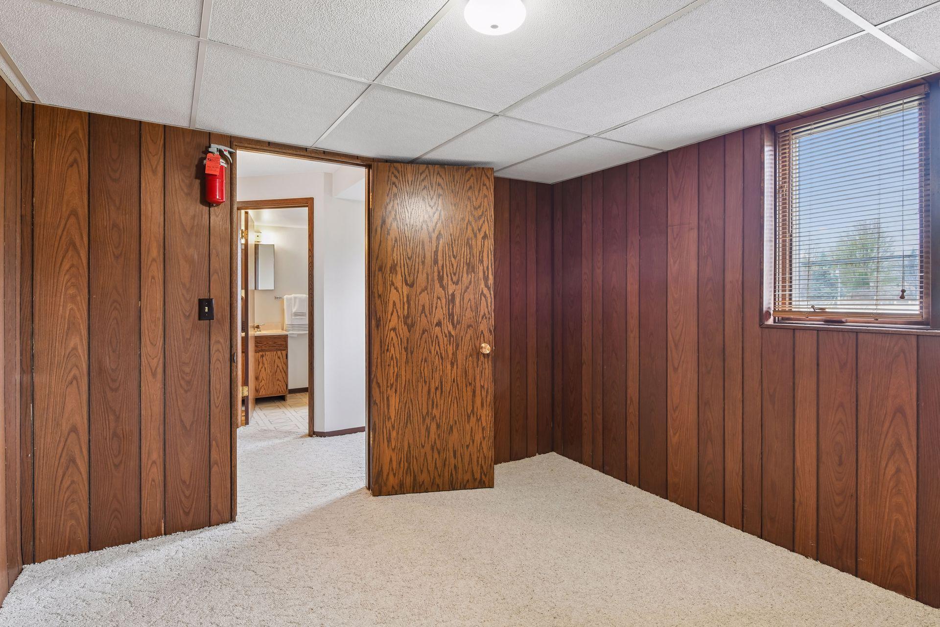 Could be an office, exercise room, etc.