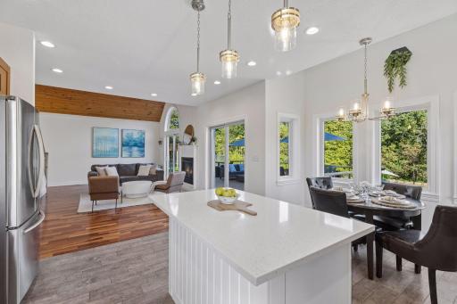 Open concept main level.