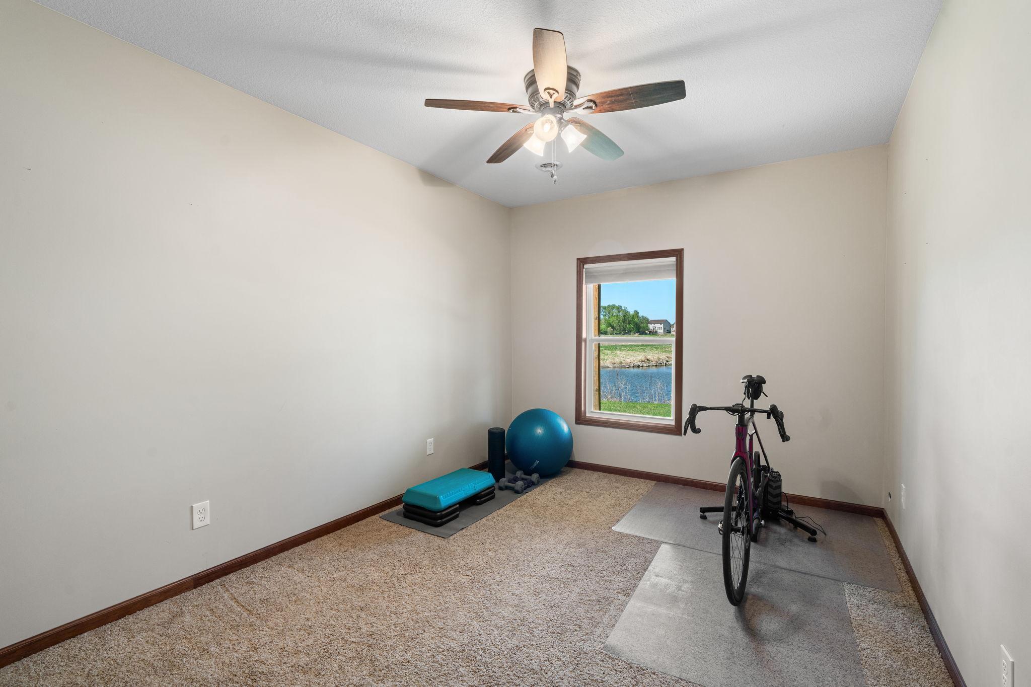 5th bedroom in the lower level