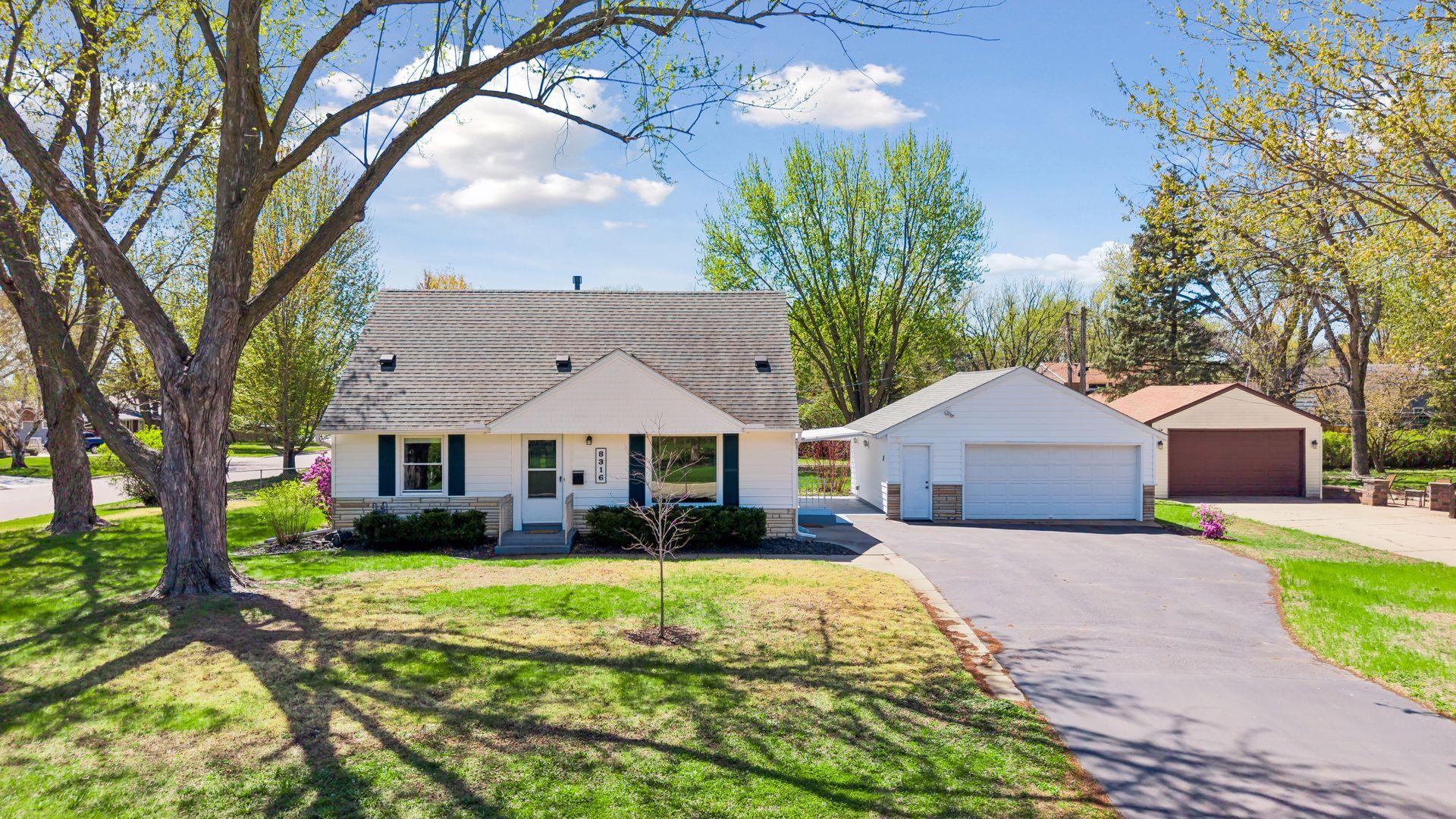 Attractively set-back from the street, this lot offers the shade of several mature trees!