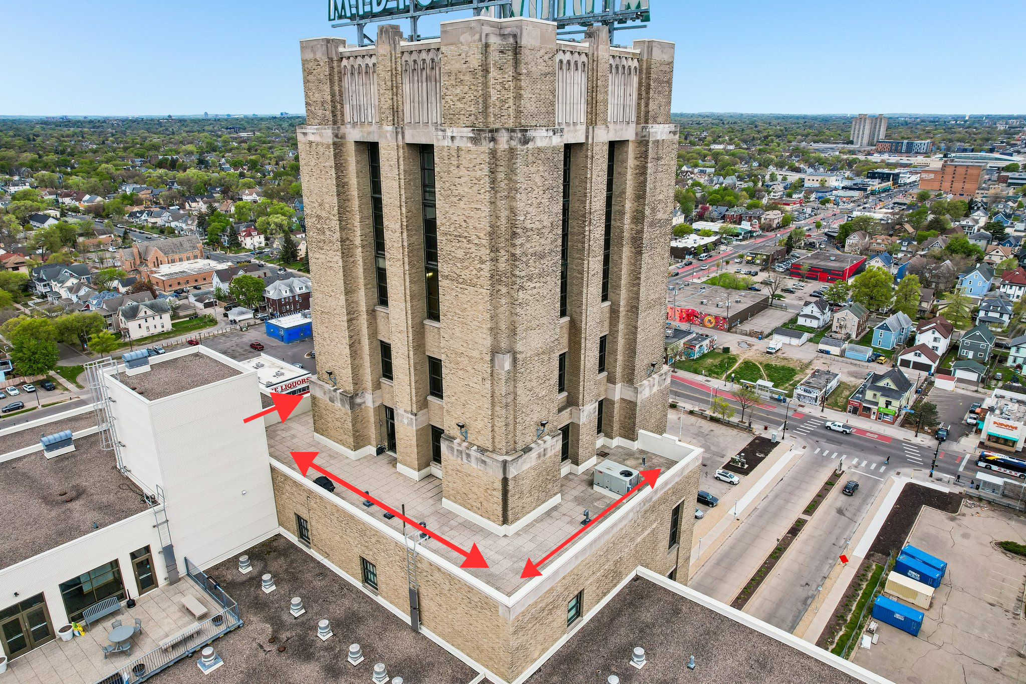 2300 feet of PRIVATE rooftop patio space, perfect for entertaining, grilling, and outdoor living - you truly have to experience this terrace for yourself!