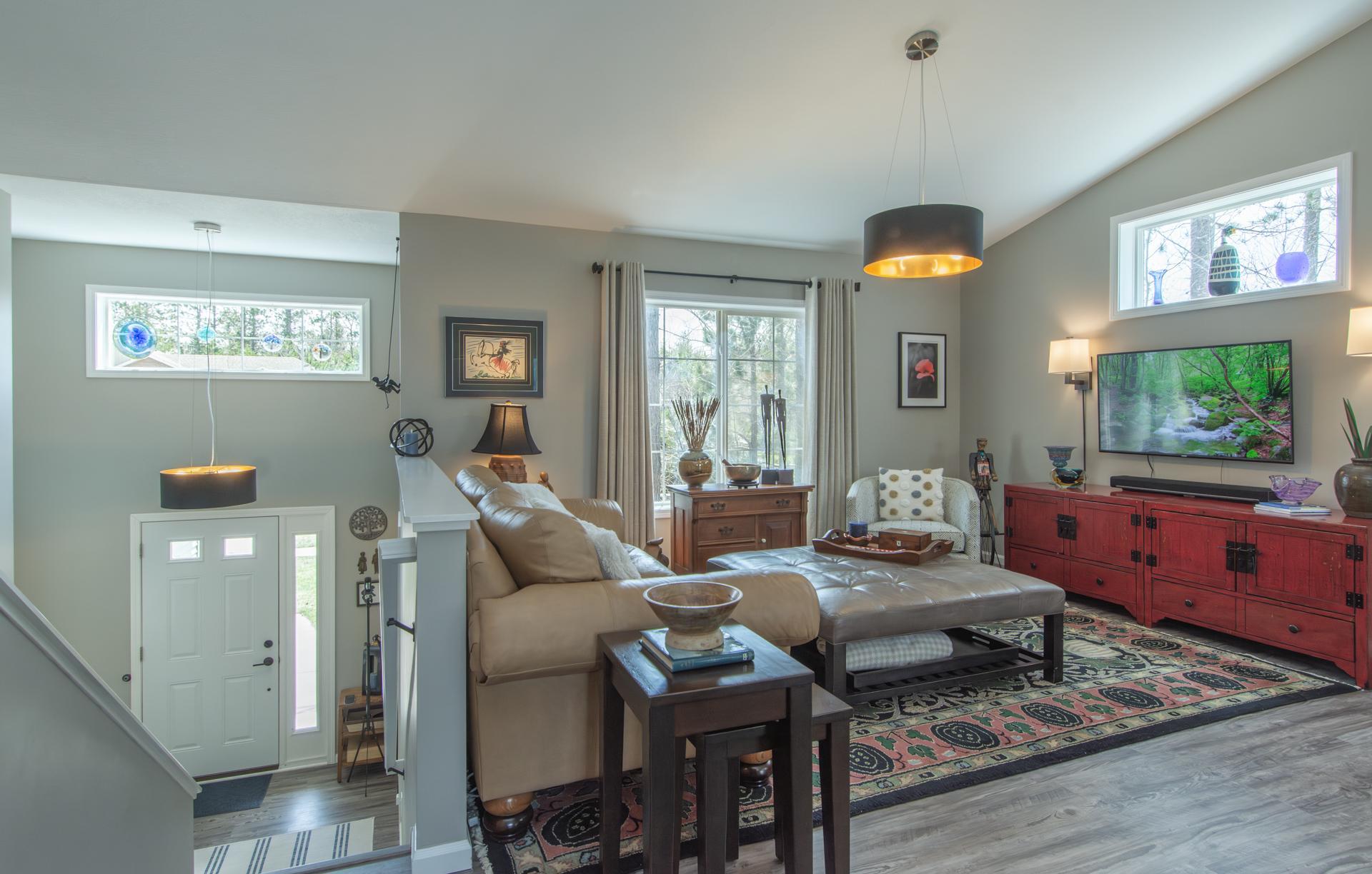 Bright, well-designed living space with great natural light, clean lines, and an easy flow into the rest of the home.