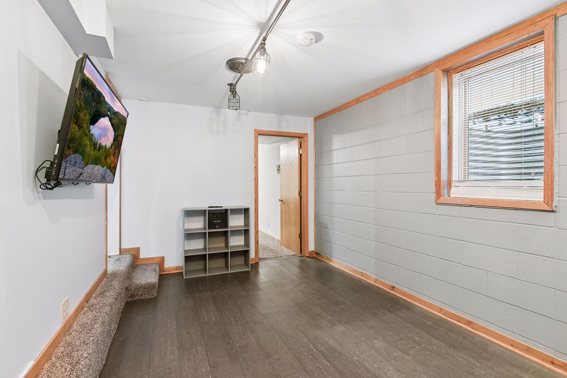 Lower level family room