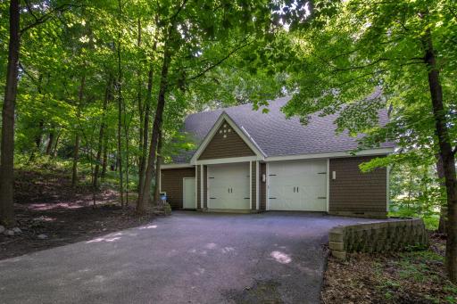 Detached oversized 2 car garage with loft space