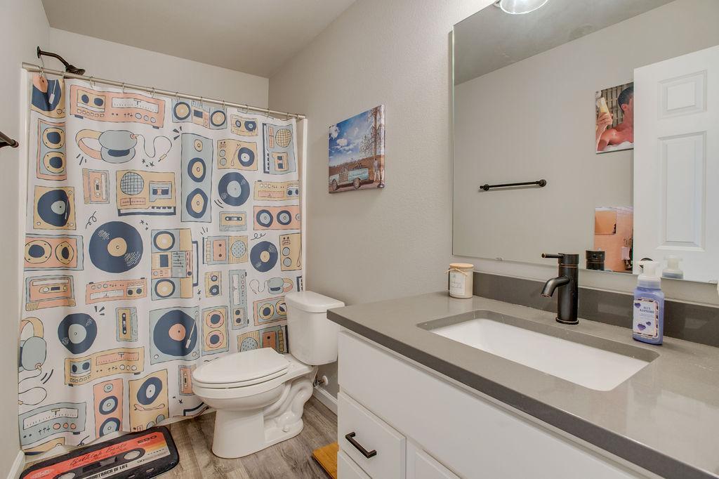 Lower level bathroom