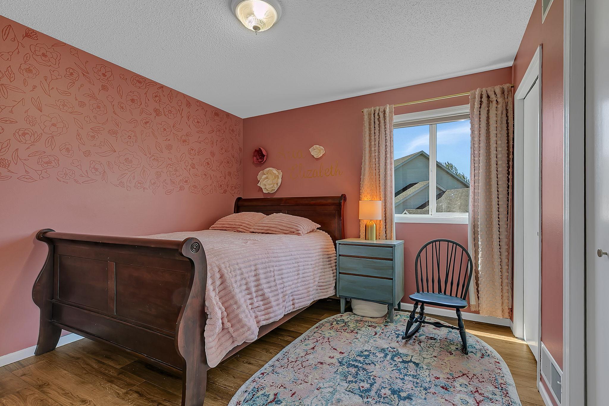 3rd bedroom on the upper level