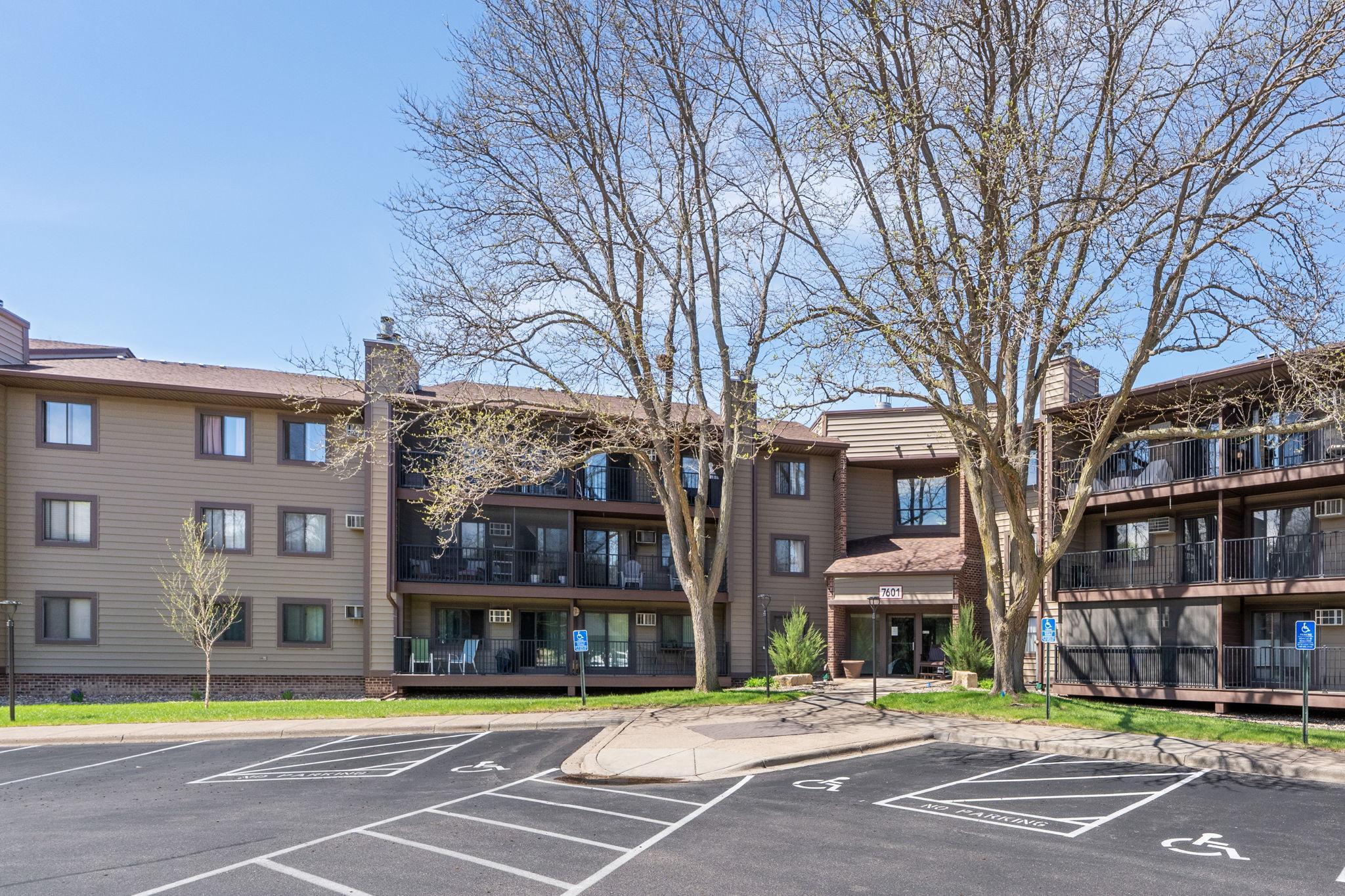 Main building secured entrance