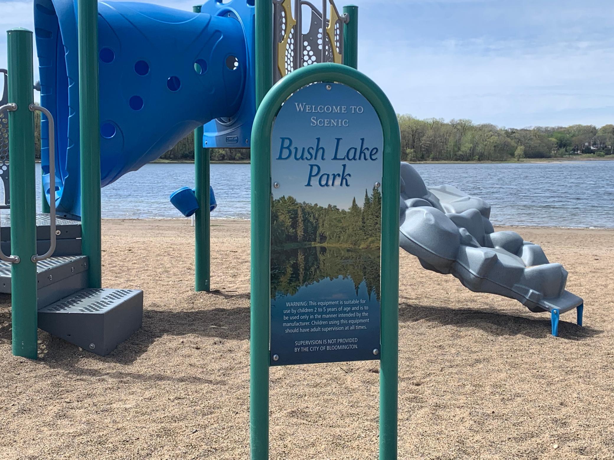 Swim, fish, kayak, or play at Bush Lake Park