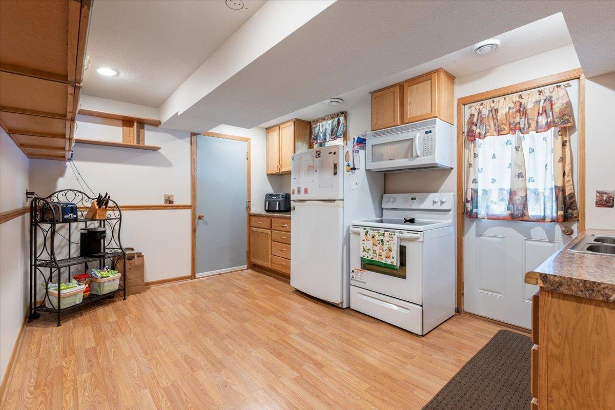 Lower level kitchen