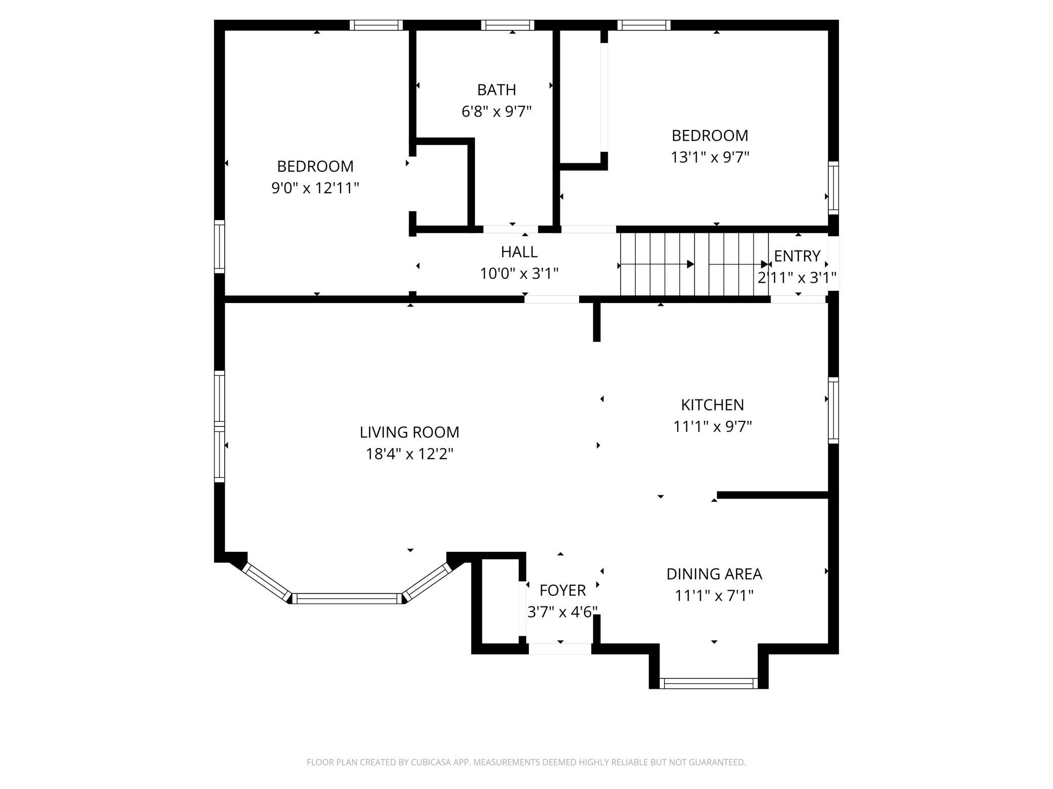 Main level floor plan