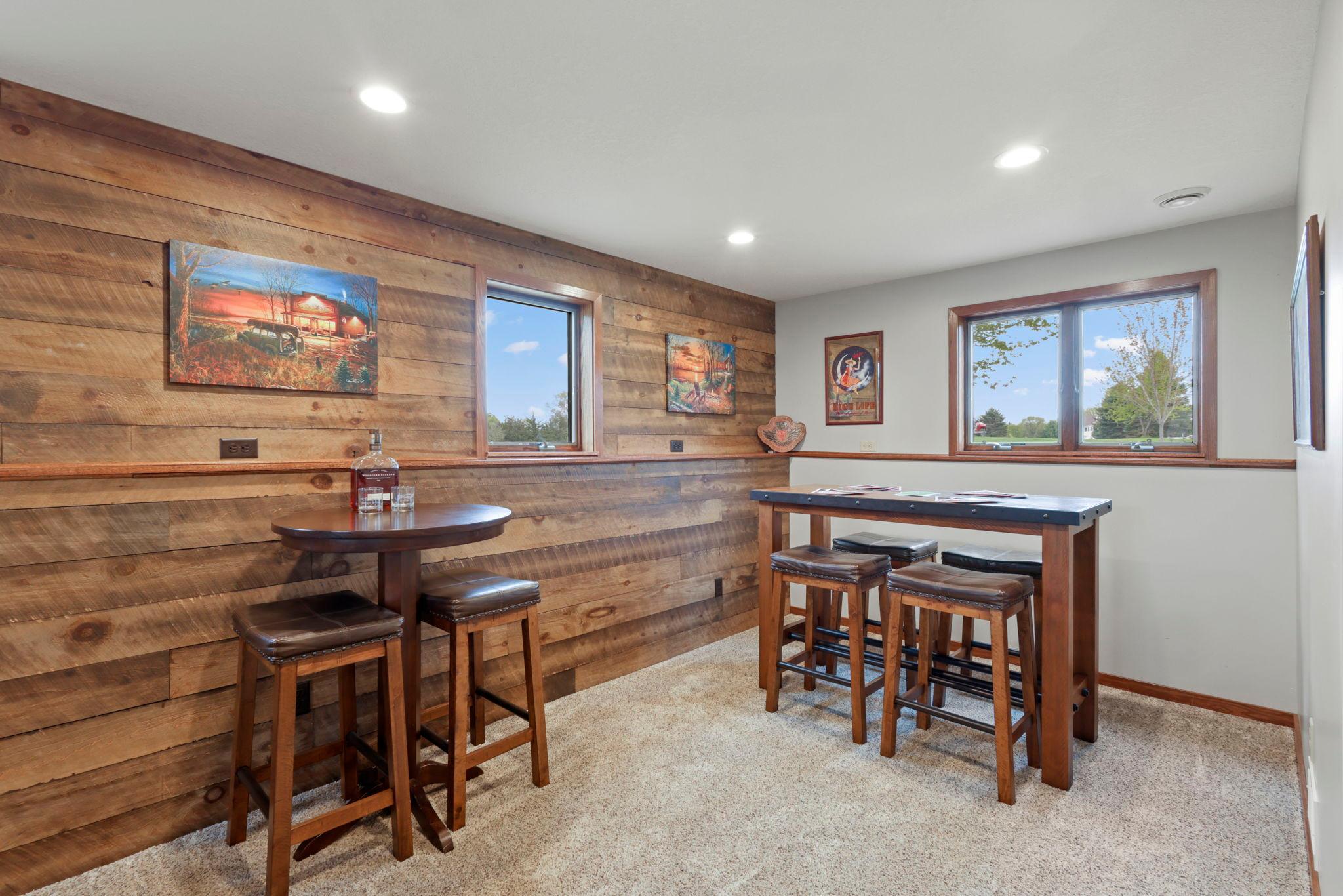 The perfect entertaining space.