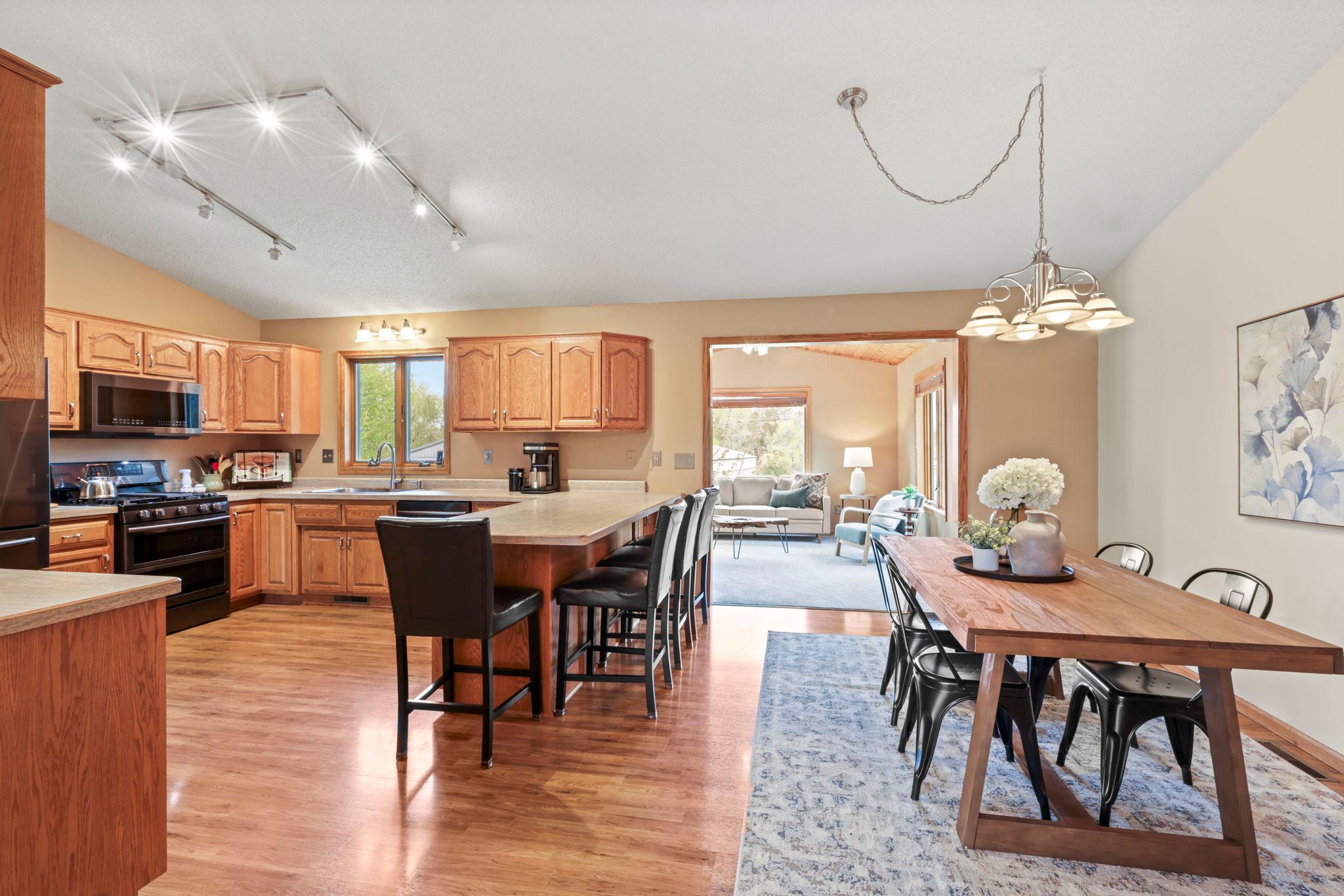 Spacious Kitchen and Dining