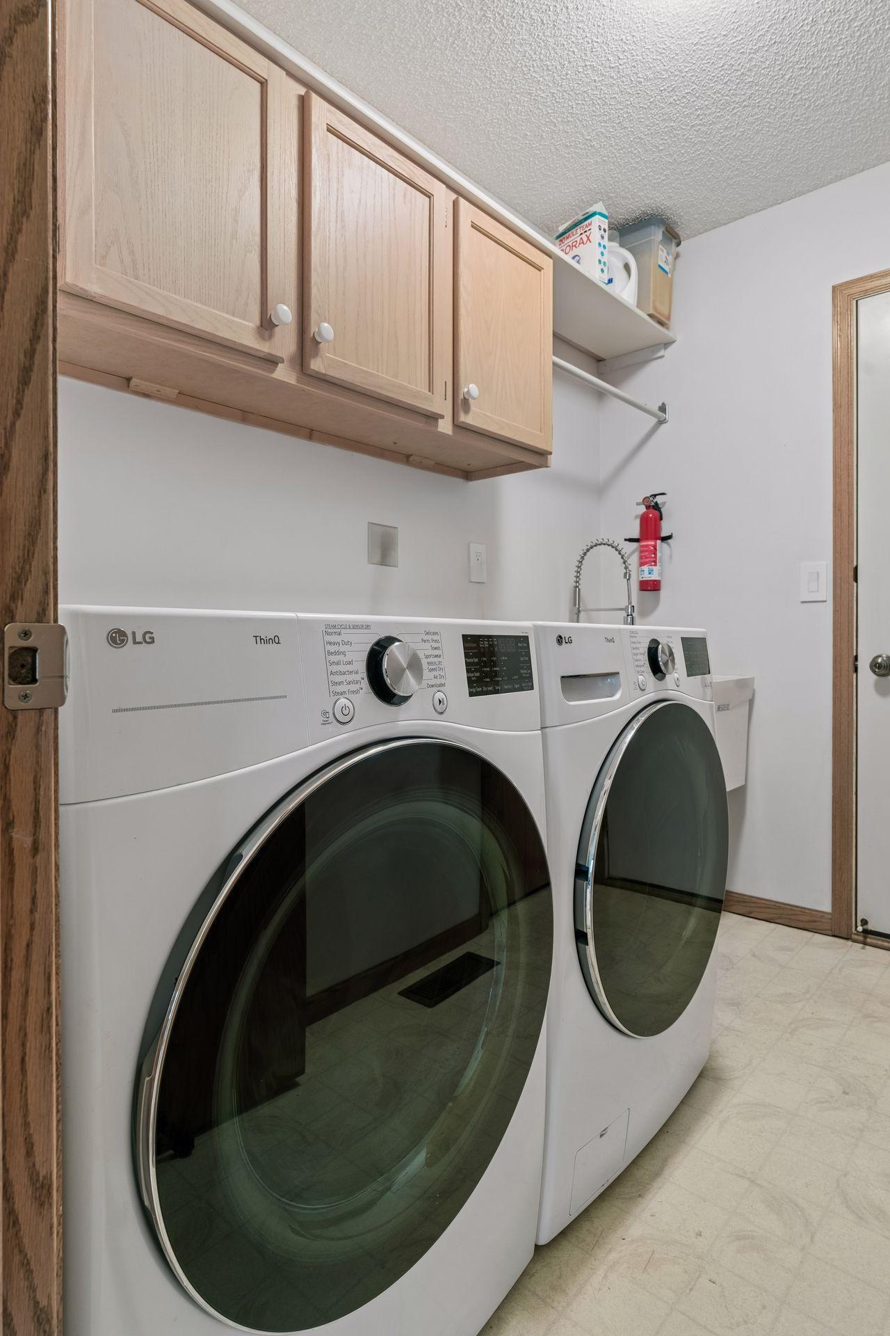 Convenient main floor laundry - no more hauling baskets to the basement!