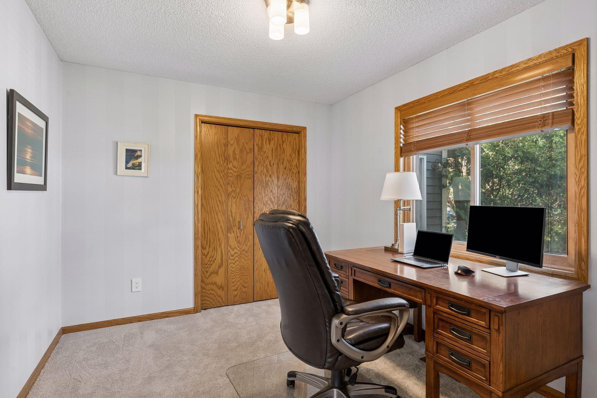 Main floor bedroom, office, or guest space.