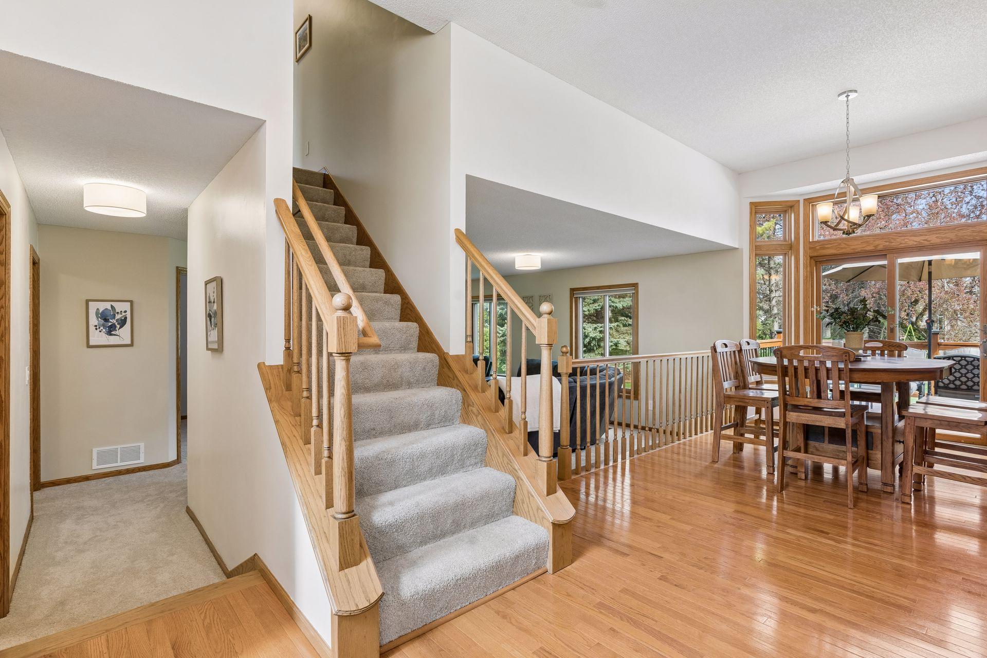 Let's head upstairs!