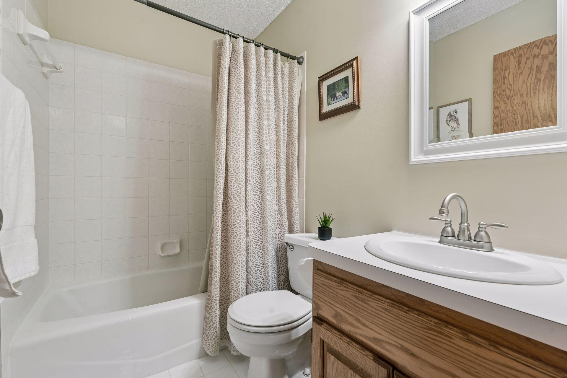 Another full bathroom upstairs