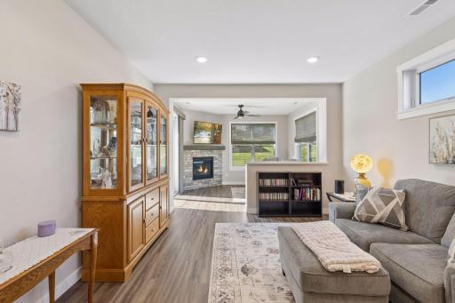 Bright interiors and cozy vibes throughout