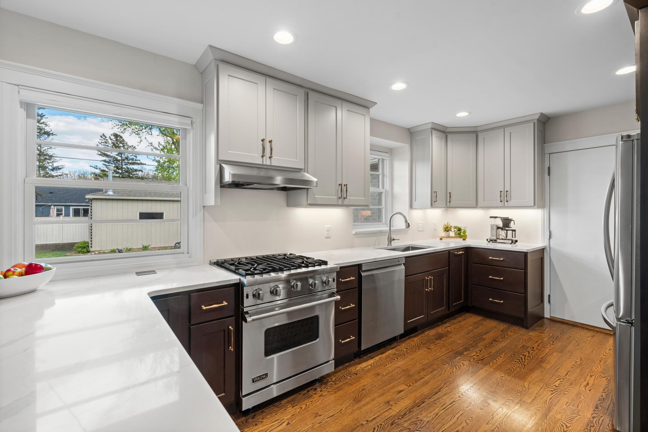 Another look at this thoughtfully designed and stunning kitchen.