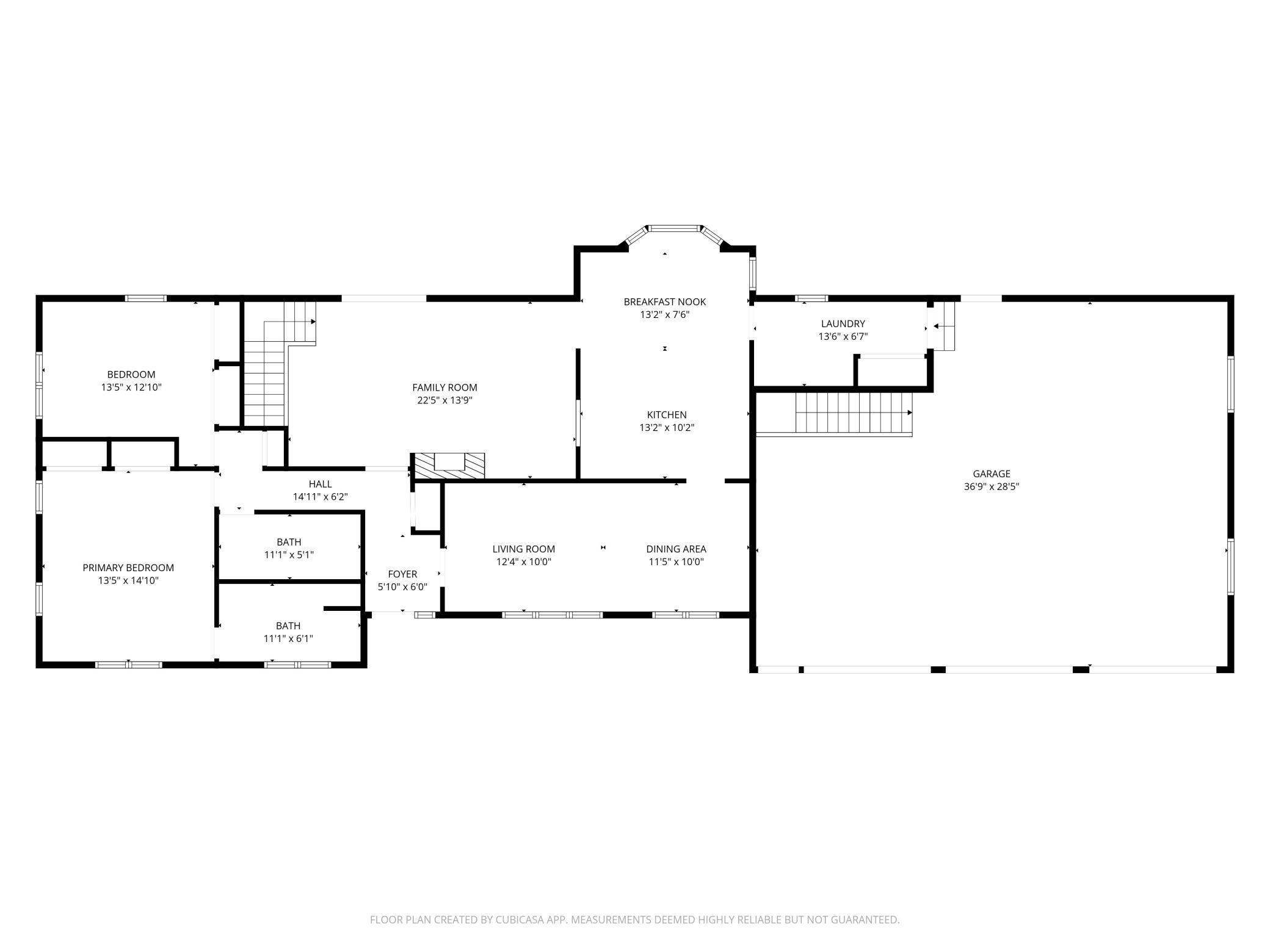 Main Level Floor Plan