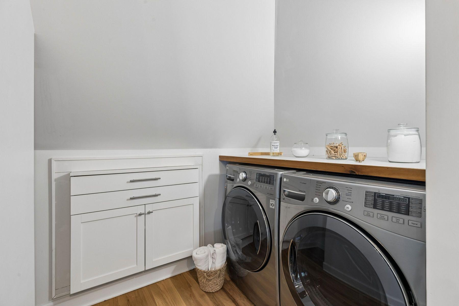 Upstairs laundry